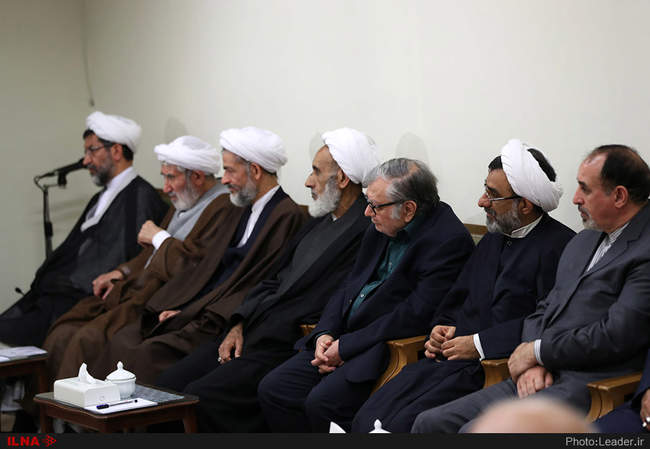 دیدار اعضای ستاد نکوداشت علامه محمدتقی جعفری با رهبر انقلاب