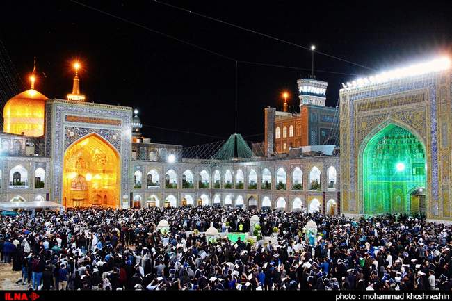 احیای شب نوزدهم ماه مبارک رمضان در حرم امام رضا (ع)