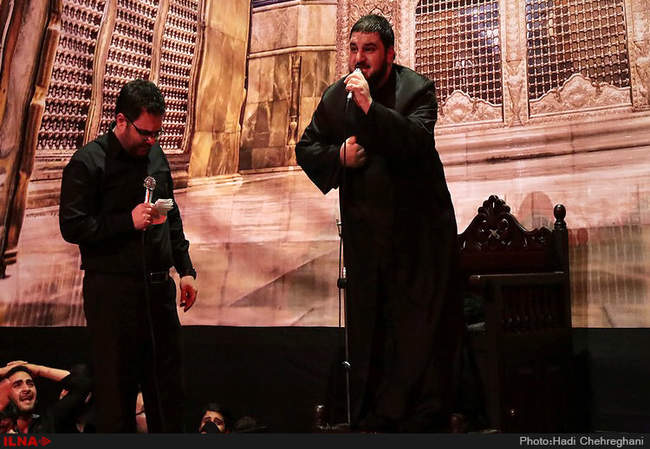 عزاداری ابااعبدالله الحسین(ع) درهیئت خادم الرضا(ع) قم