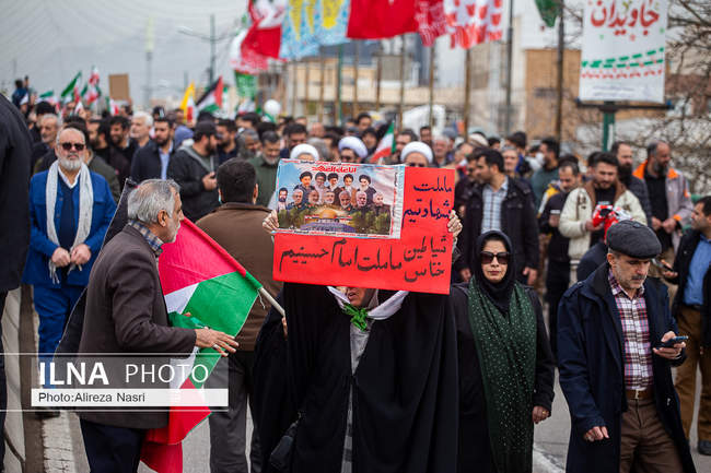 مراسم راهپیمایی ۲۲بهمن - قزوین