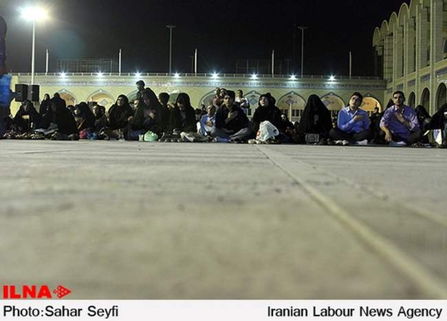 مراسم شب احیا در مصلی امام خمینی(ره)