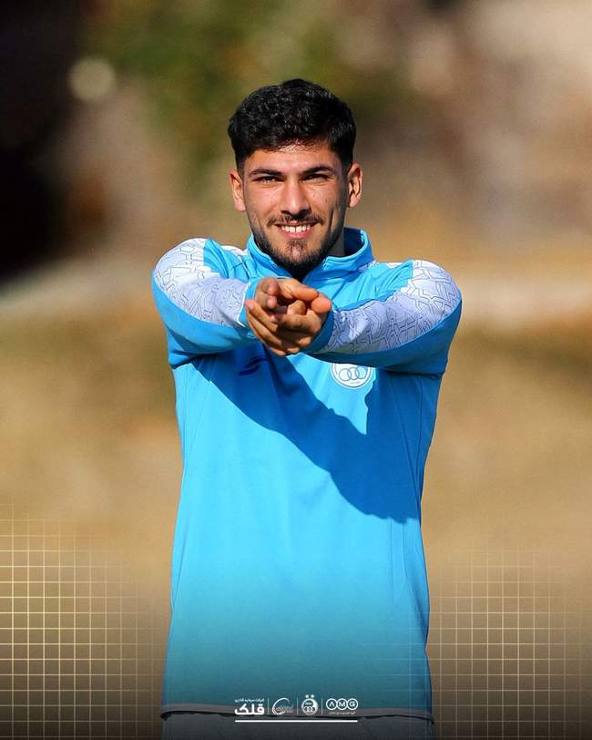 گزارش تصویری تمرین استقلال: رضاییان و جلالی برگشتند