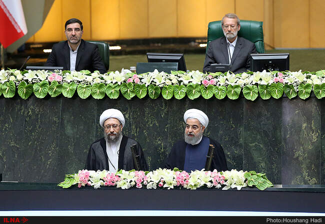 حواشی مراسم تحلیف دوازدهمین دوره ریاست جمهوری به روایت تصویر