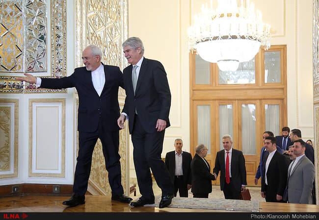 Meeting of Foreign Ministers of Iran and Spain