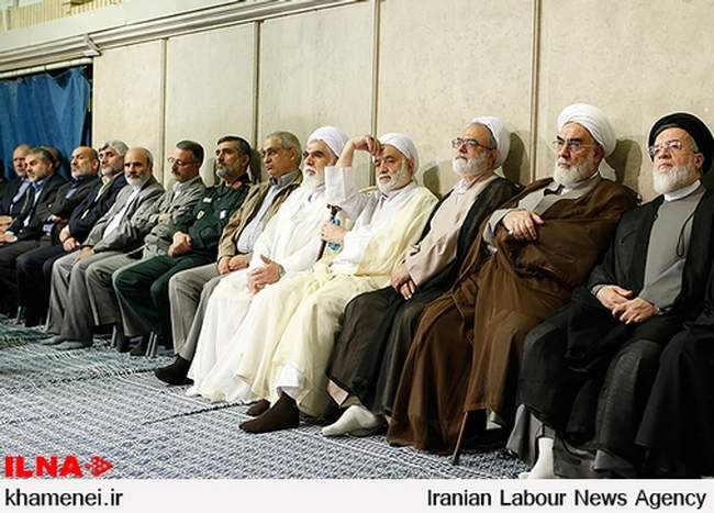 دیدار اقشار مختلف مردم با رهبر معظم انقلاب به مناسبت عید غدیر