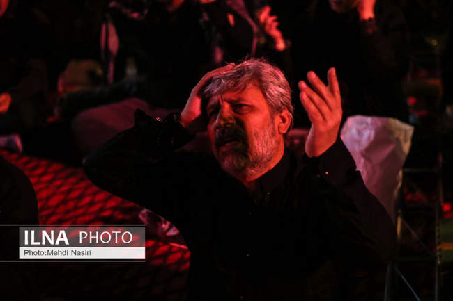 مراسم احیای شب بیست و یکم رمضان در ستاد فرماندهی انتظامی تهران بزرگ