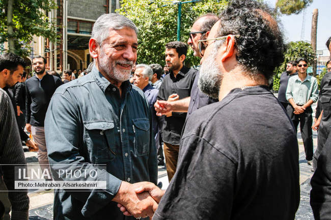 تشییع پیکر «احمد توکلی»