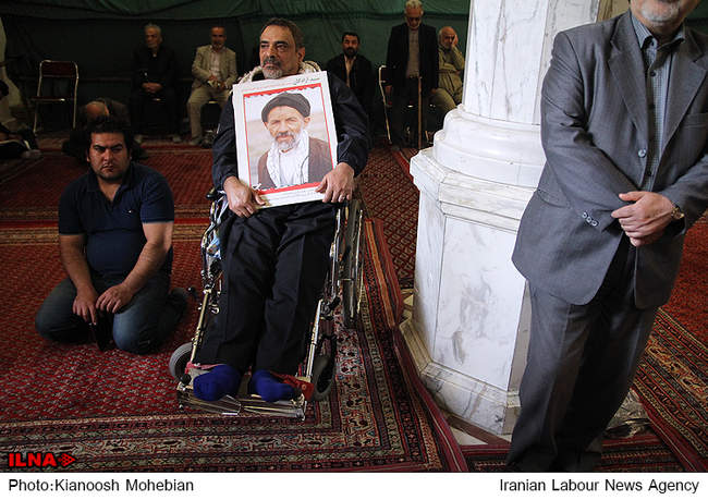 مراسم ترحیم والده حجت الاسلام ابوترابی فرد 