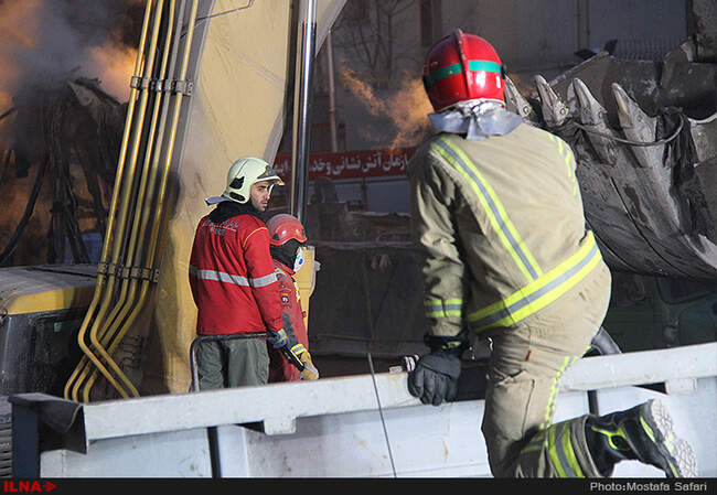 هفتمین روز حادثه پلاسکو/3
 
