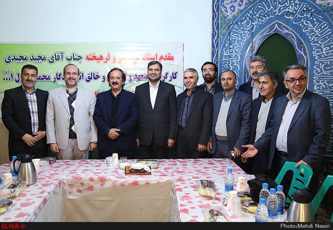 حضور مجید مجیدی در دبیرستان نظام مافی