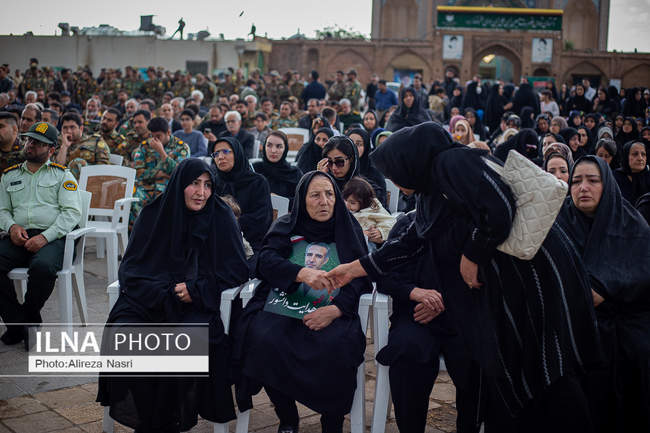 مراسم اربعین شهید هدایت دانشور