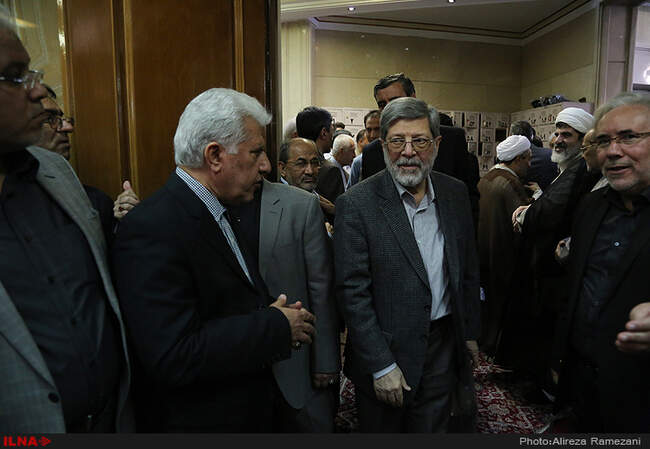 مراسم ترحیم حاج سید رضا نیری 