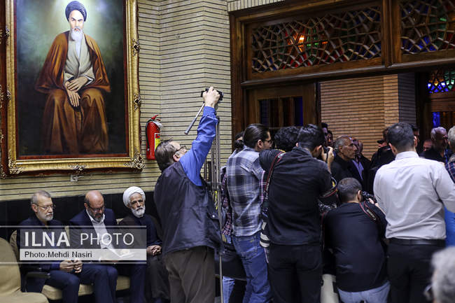 مراسم ترحیم پرویز داوودی عضو مجمع تشخیص مصلحت نظام 