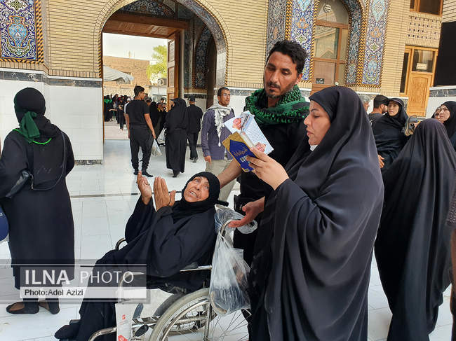 مسجد کوفه میزبان زائران اربعین