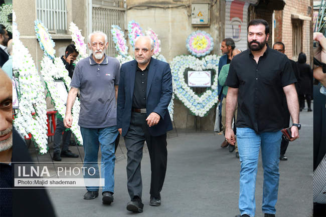 مراسم ختم مادر احمد مسجدجامعی