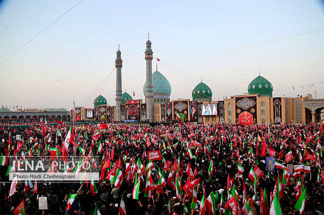 تشییع پیکر مطهر رهبر شهید انقلاب در قم