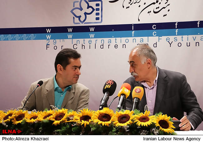 نشست خبری علیرضا شجاع‌ ‌نوری دبیر جشنواره فیلم کودک