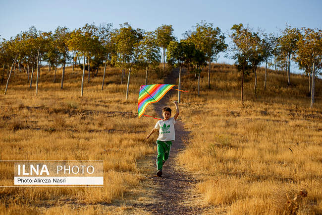 جشنواره پرواز بادبادک‌ها در قزوین
