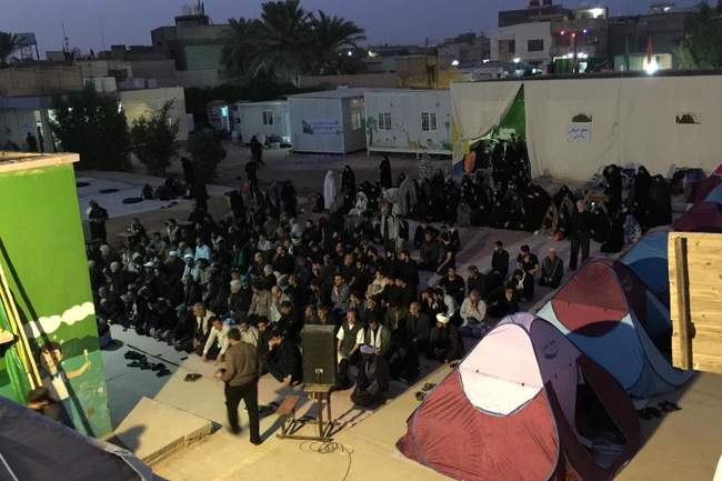 گزارش تصویری کاروان خادمین شرکت ملی مس در کربلا 