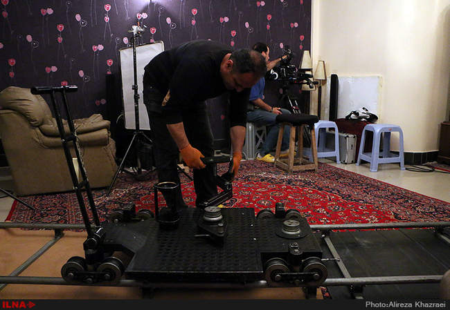 بازدید خبرنگاران از پشت صحنه سریال پریا