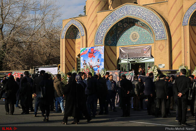 مراسم ترحیم ۶۶ جان باخته هواپیمای تهران – یاسوج