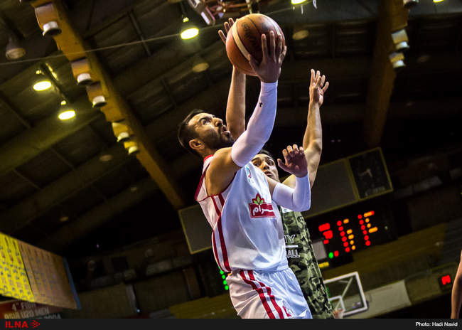 لیگ برتر بسکتبال ۹۶: مهرام - نیروی زمینی