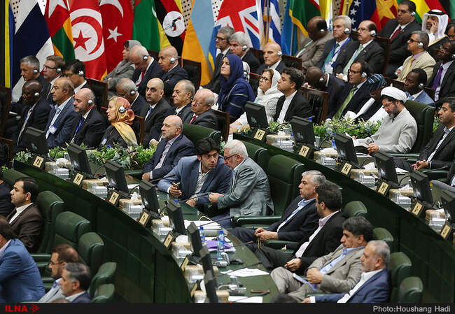 حواشی مراسم تحلیف دوازدهمین دوره ریاست جمهوری به روایت تصویر