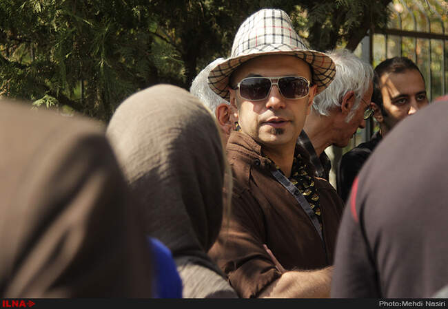 گزارش تصویری گردهمایی سینماگران بر مزار کیارستمی 