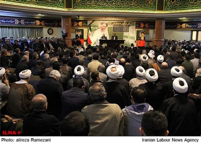 مراسم ختم سید صادق طباطبایی