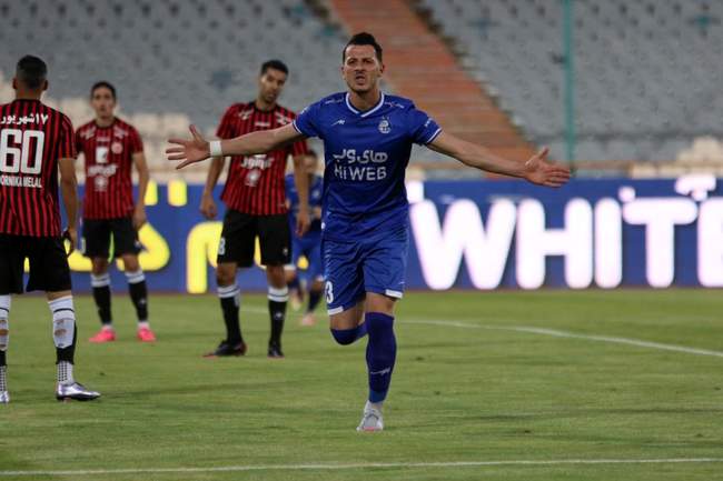 گزارش تصویری: خلاصه بازی استقلال تهران 2 - پدیده مشهد صفر