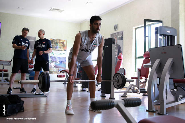گزارش تصویری تمرینات امروز تیم ملی والیبال ایران