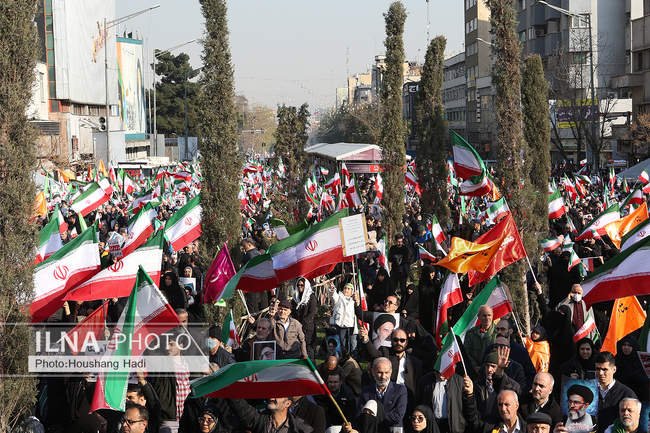 راهپیمایی محکومیت اقدامات تروریستی آمریکا و رژیم صهیونیستی علیه ملت