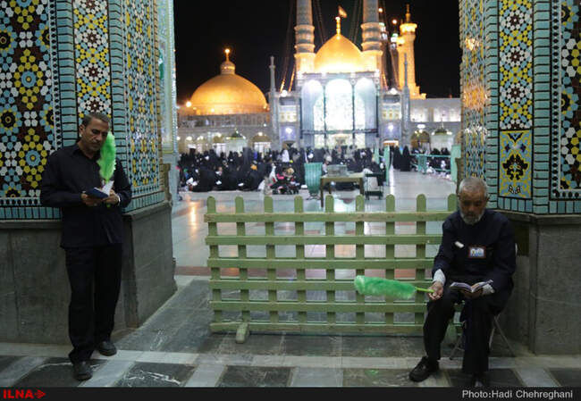 مراسم احیا شب نوزدهم ماه رمضان در آستان مقدس حضرت فاطمه معصومه سلام الله علیها/3