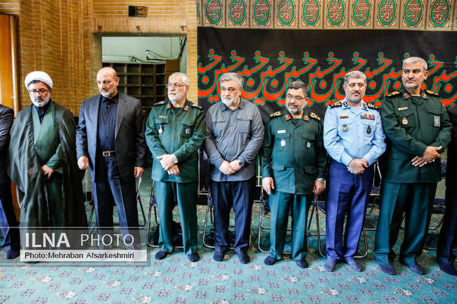 پاسداشت معاونین شهید ستاد کل نیروهای مسلح