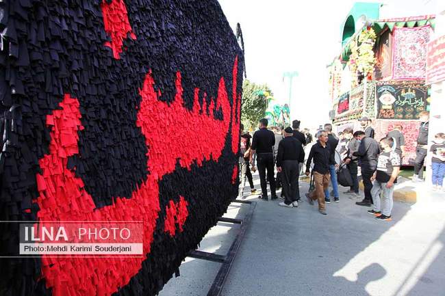 مراسم  روز عاشورا  در شهر سودرجان از توابع شهرستان فلاورجان  