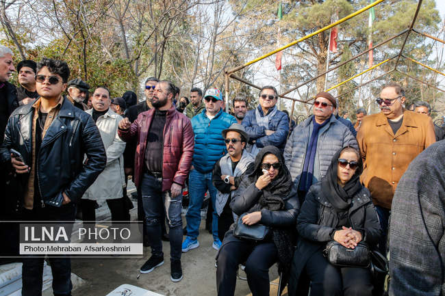 مراسم تشییع پیکر «سعید پیردوست»