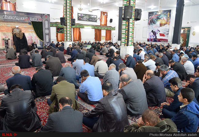 مراسم ترحیم خواهرزاده سید محمود علوی وزیر اطلاعات