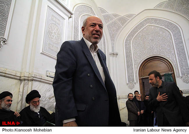 مراسم ترحیم همسر آیت الله جنتی