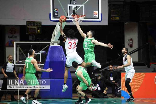 برد تیم بسکتبال ذوب آهن اصفهان مقابل الاتحاد سوریه
