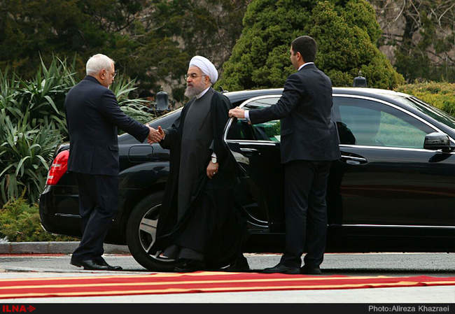 مراسم استقبال از رییس جمهوری اندونزی