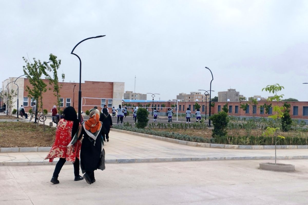 بزرگترین بوستان مادر و کودک در قزوین افتتاح شد