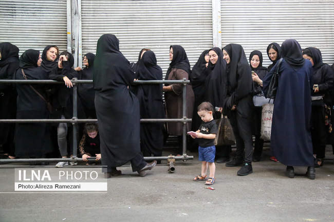 تاسوعای حسینی در بازار تهران