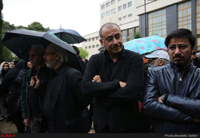 گزارش تصویری از مراسم تشییع پیکر نقی سیف‌جمالی 