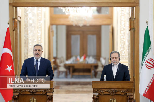 دیدار وزرای امور خارجه ایران و ترکیه