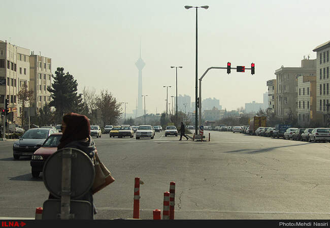 آلودگی هوای امروز تهران 