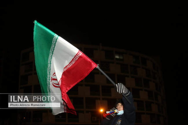 شادی مردم پس از صعود ایران به جام جهانی قطر