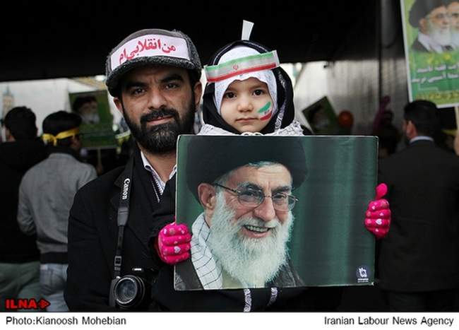 مراسم راهپیمایی یوم الله ۲۲ بهمن در تهران