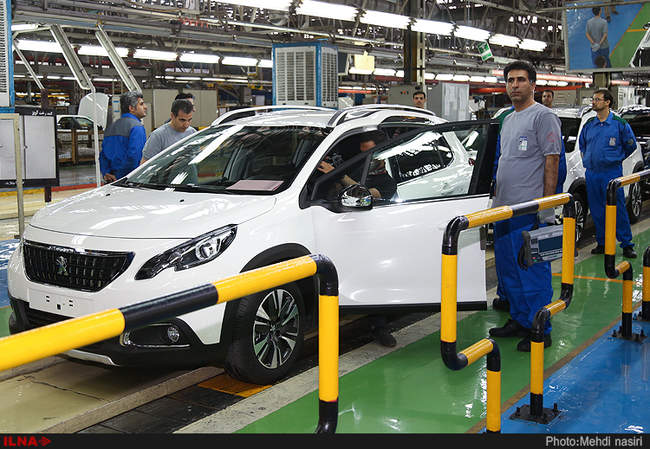 مراسم افتتاح و بهره برداری دو خط خودرو گروه صنعتی ایران خودرو با حضور