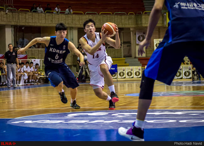 بیست و چهارمین دوره مسابقات بسکتبال قهرمانی جوانان آسیا: ژاپن - کره ج