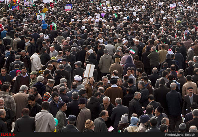 راهپیمایی یوم الله 22 بهمن در قزوین/4